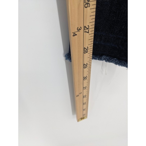 Rag & Bone Dre Jeans Women 28 Blue Dark Wash Denim Raw Hem Skinny Stretch Casual - Picture 10 of 10